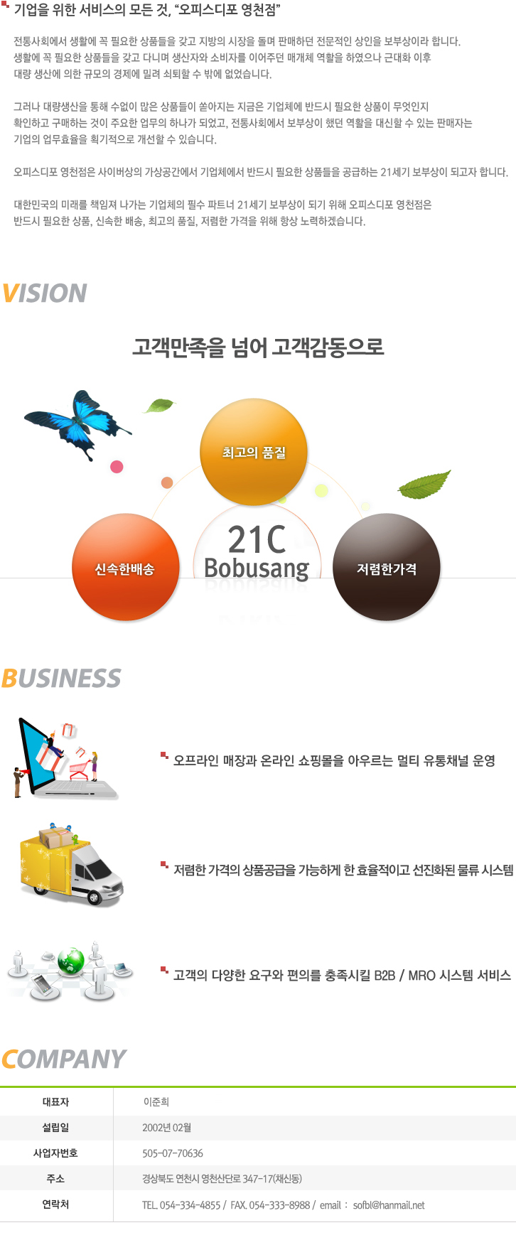 회사개요